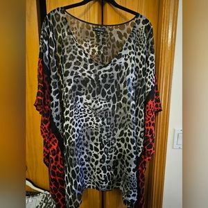 Plus size blouse.